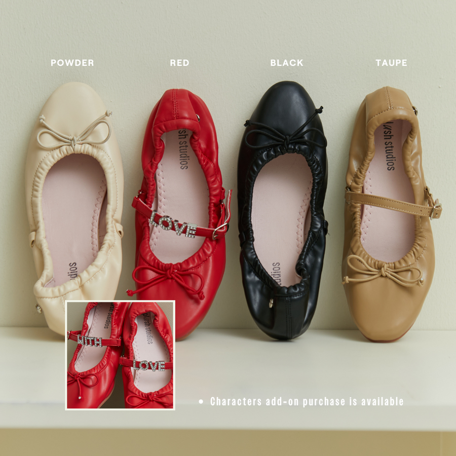 New Arrivals - Stella Ballet Flat Red