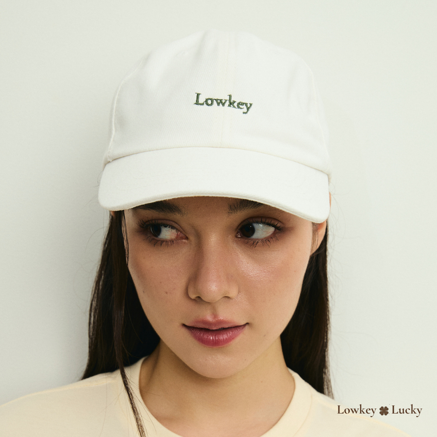 Lowkey Lucky Limited Manifest Cap White