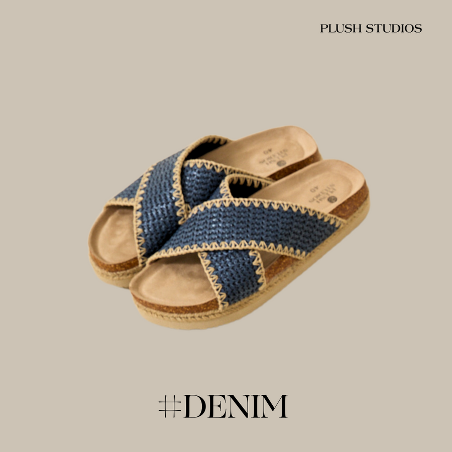 Cali Sandals  Denim