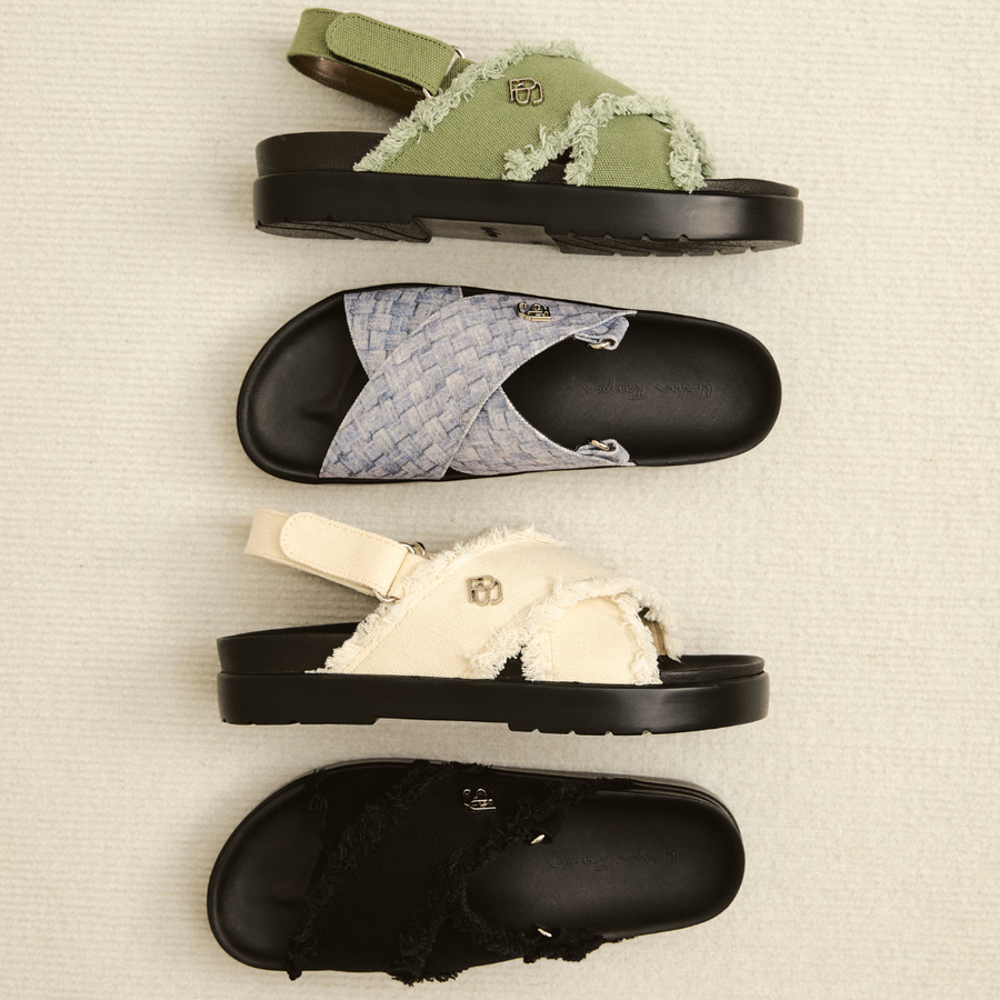 Plush Studios x Urban Trooper : Aiden Sandals Olive