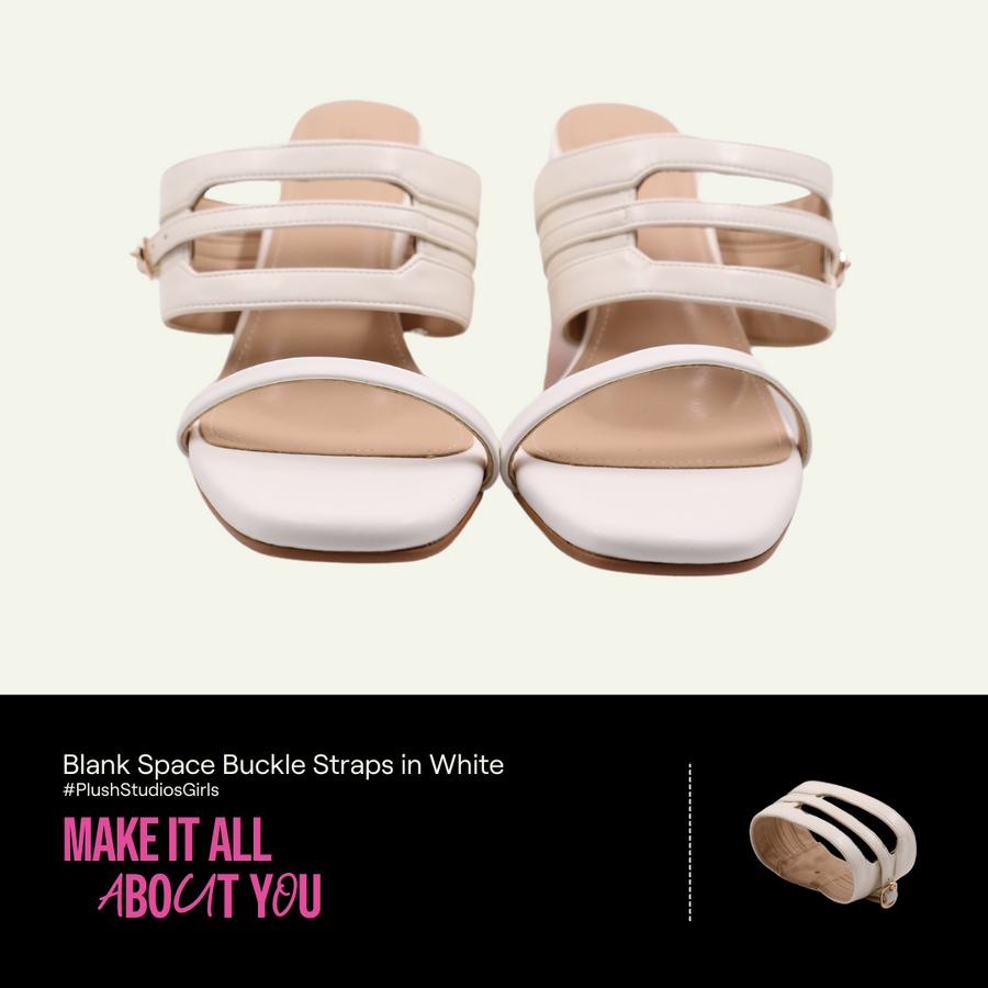 Add-on Blank Space Buckle Straps