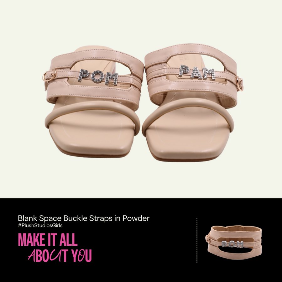 Add-on Blank Space Buckle Straps