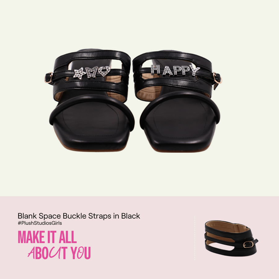 Add-on Blank Space Buckle Straps