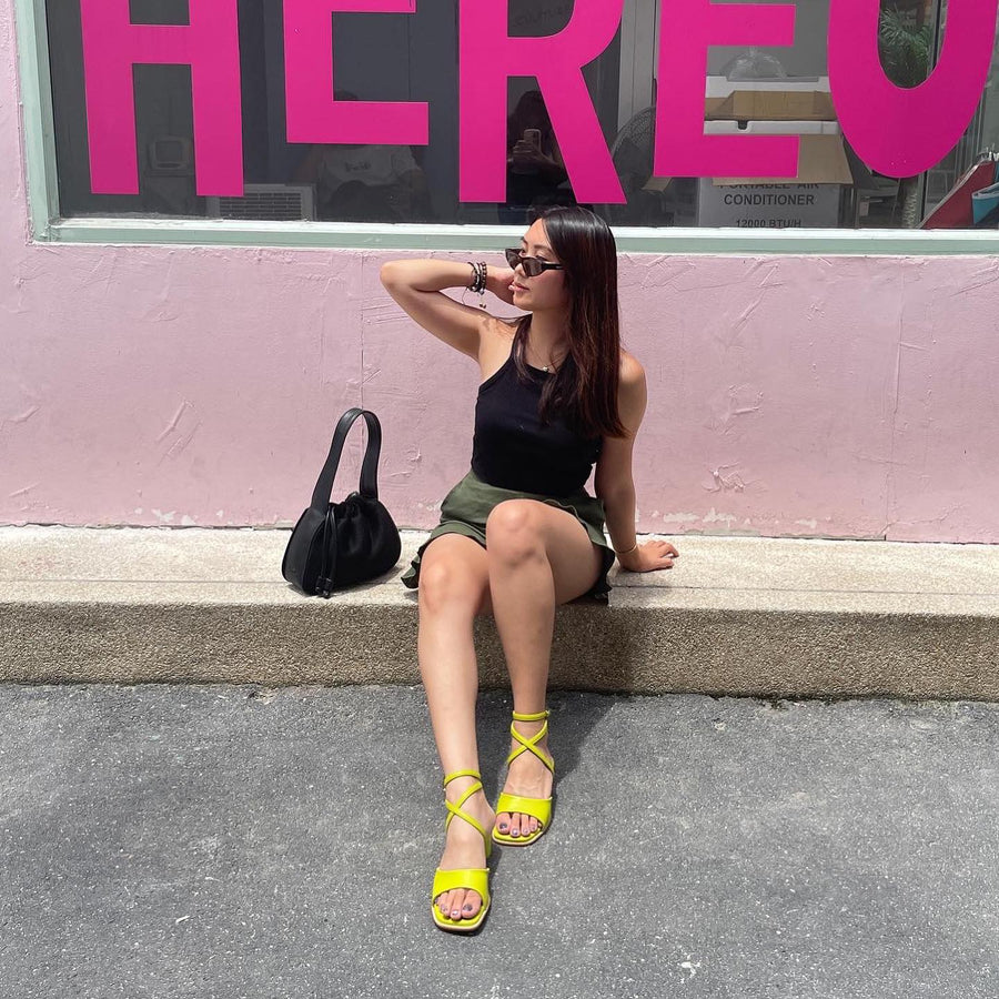 Chloe Sandals Lime