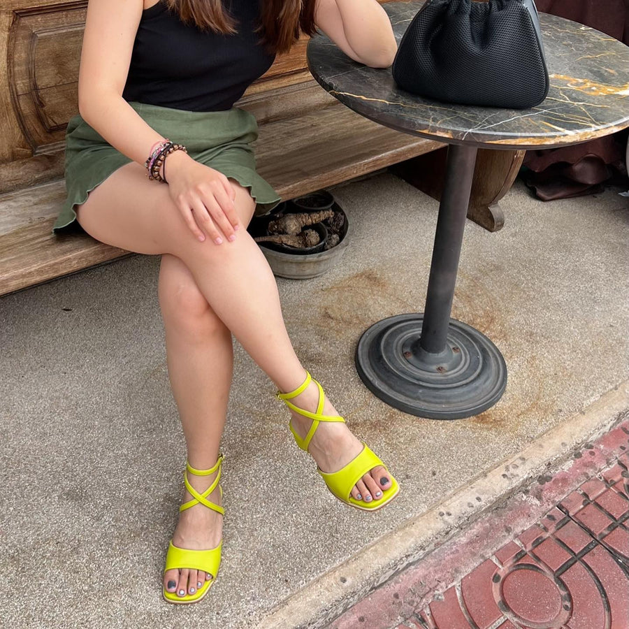 Chloe Sandals Lime