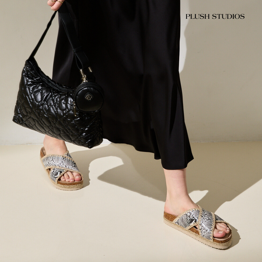 Cali Sandals Snake Print
