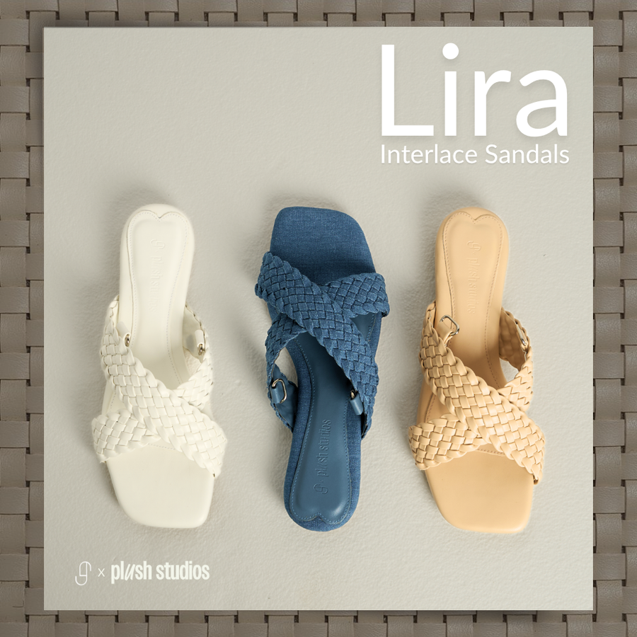 Plush Studios x Sugar Monday :  Lira Interlace Sandals