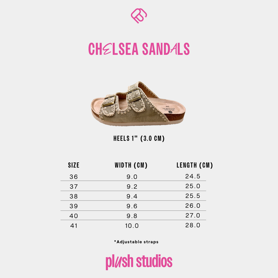Chelsea Sandals Tan