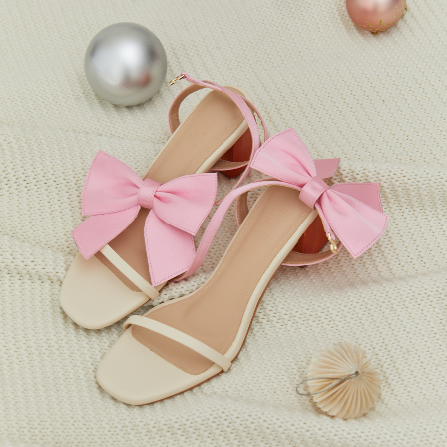 Add-on Lilly Velvet bow Straps