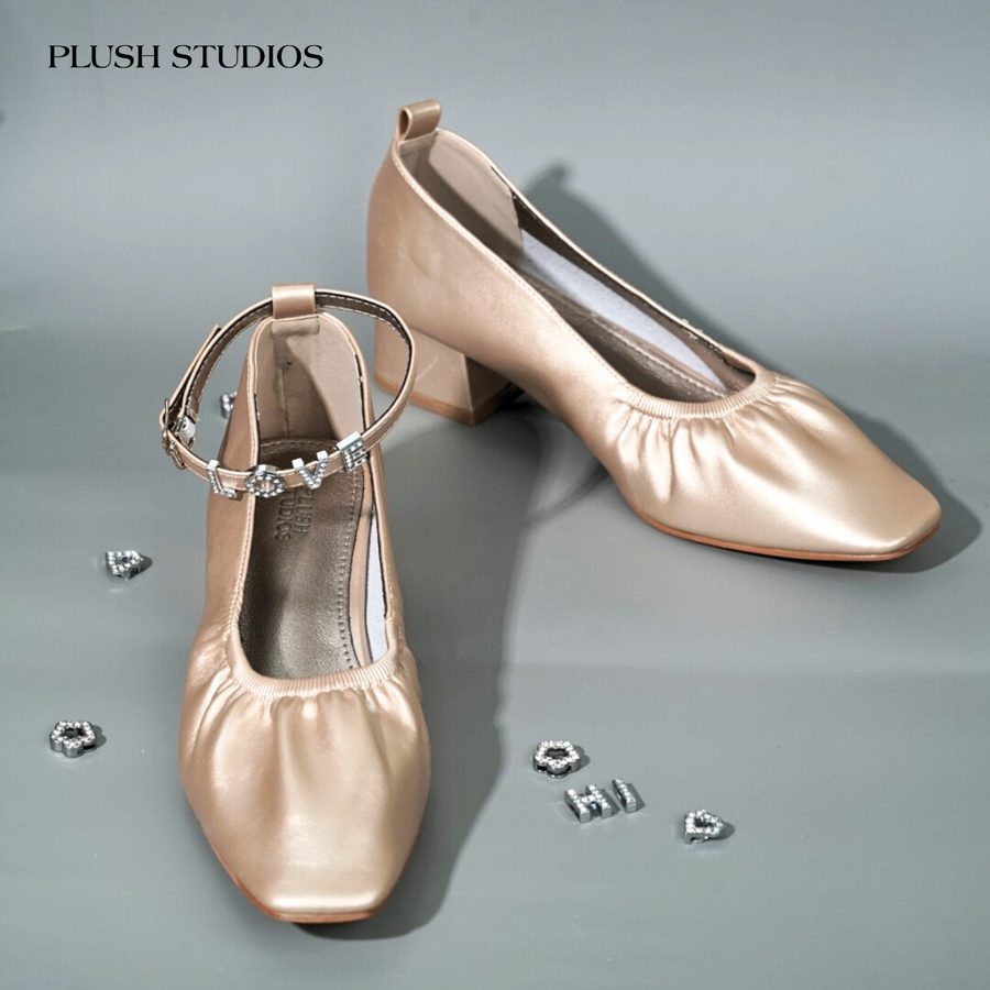 Ella Pump Shoes ballerina pump 1.5” Gold