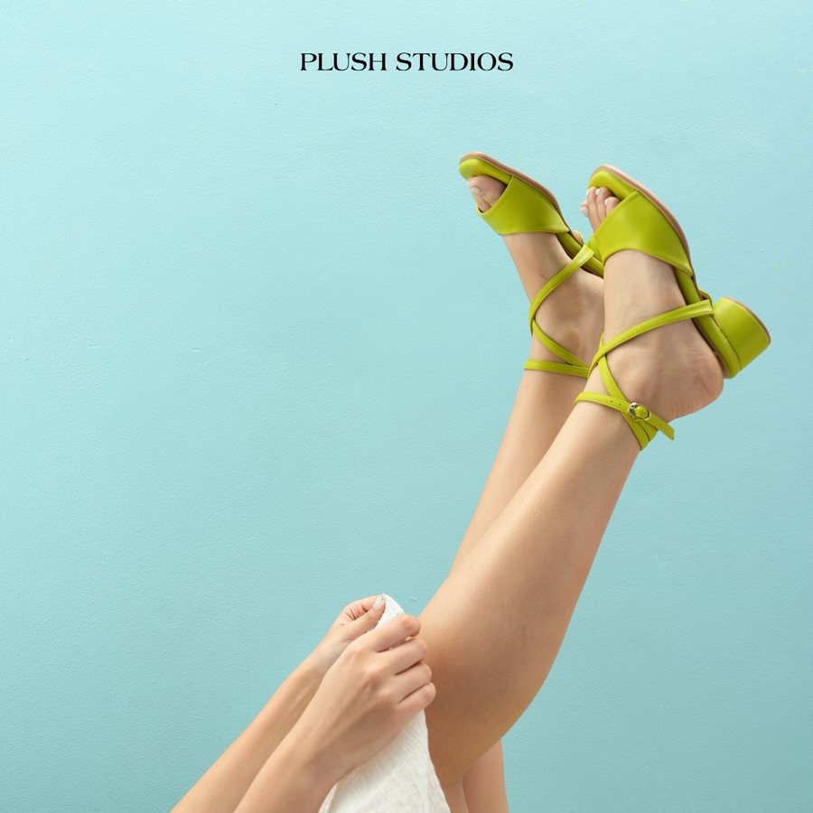 Chloe Sandals Lime
