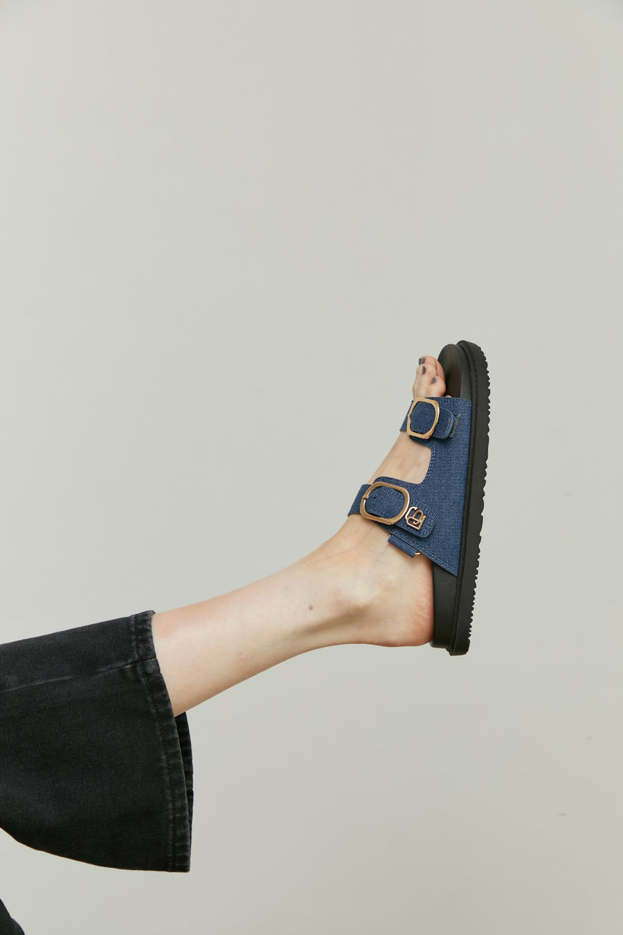 Gia Unisex Sandals Denim