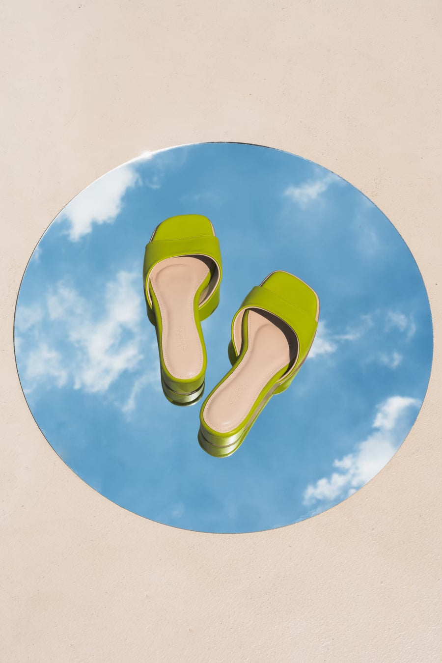 Chloe Sandals Lime