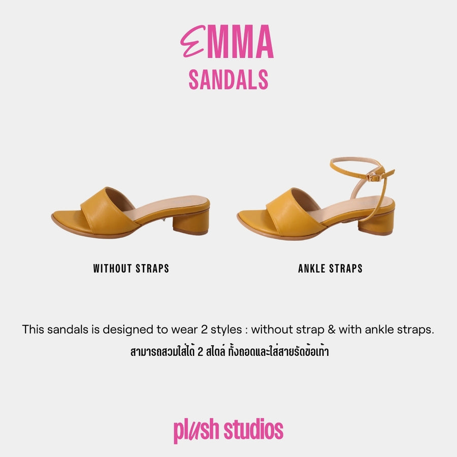 Emma Sandals Peach Pink