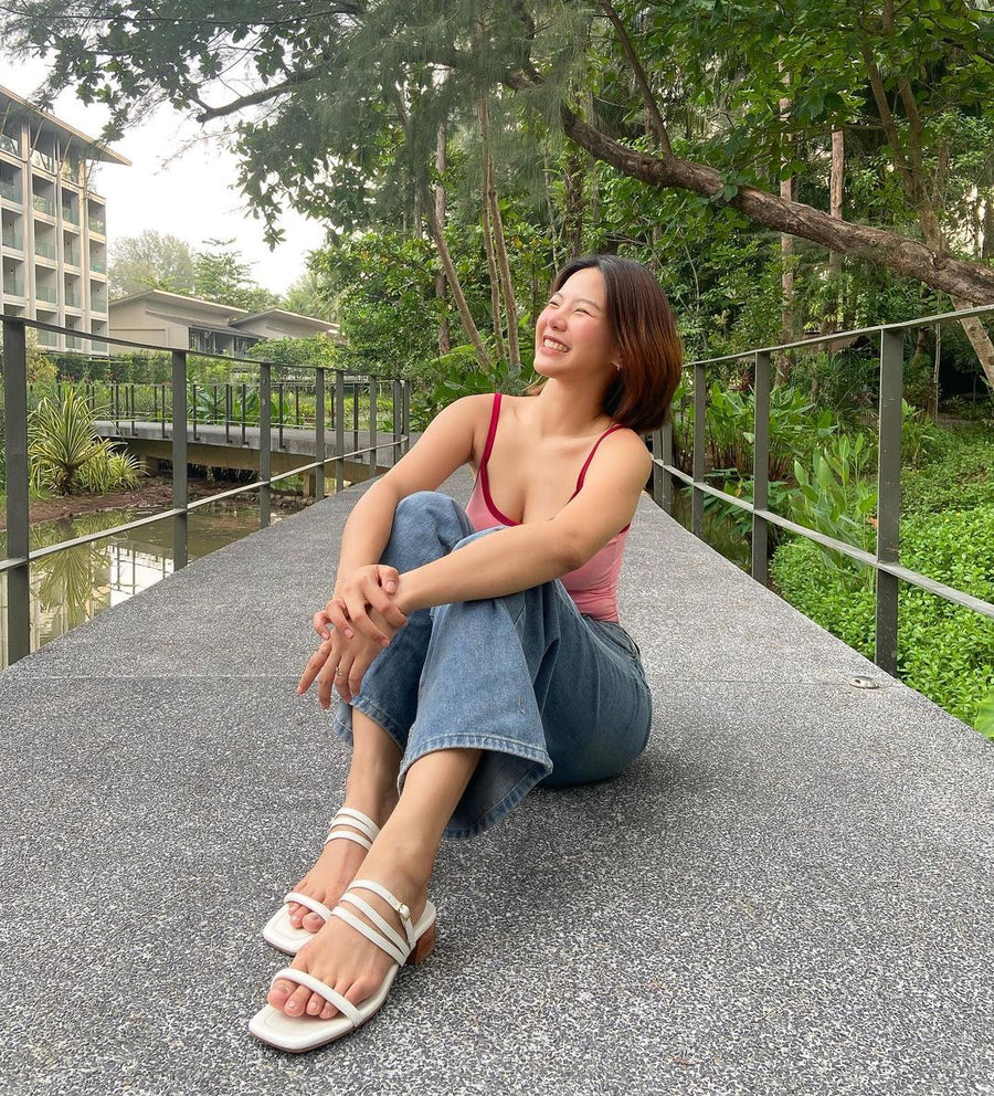 Kara (Sandals) Set White