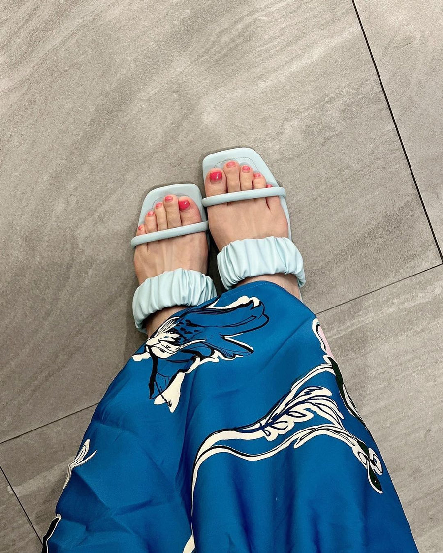 Kara Sandals Set Summer Blue
