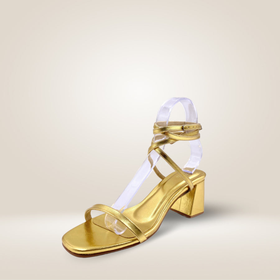 Kara Metallic Gold