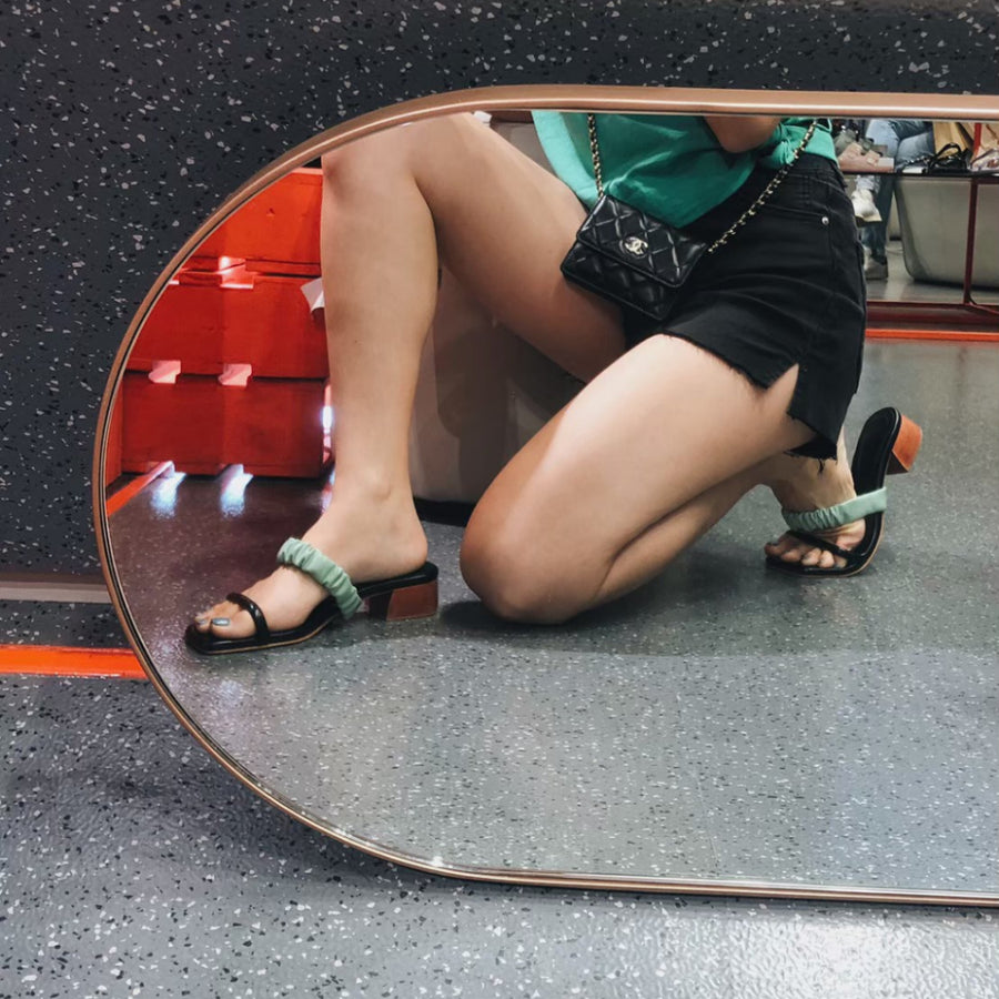 Plush Studios ultra-cute sandal set : Kara Sandals + Small Puff Straps