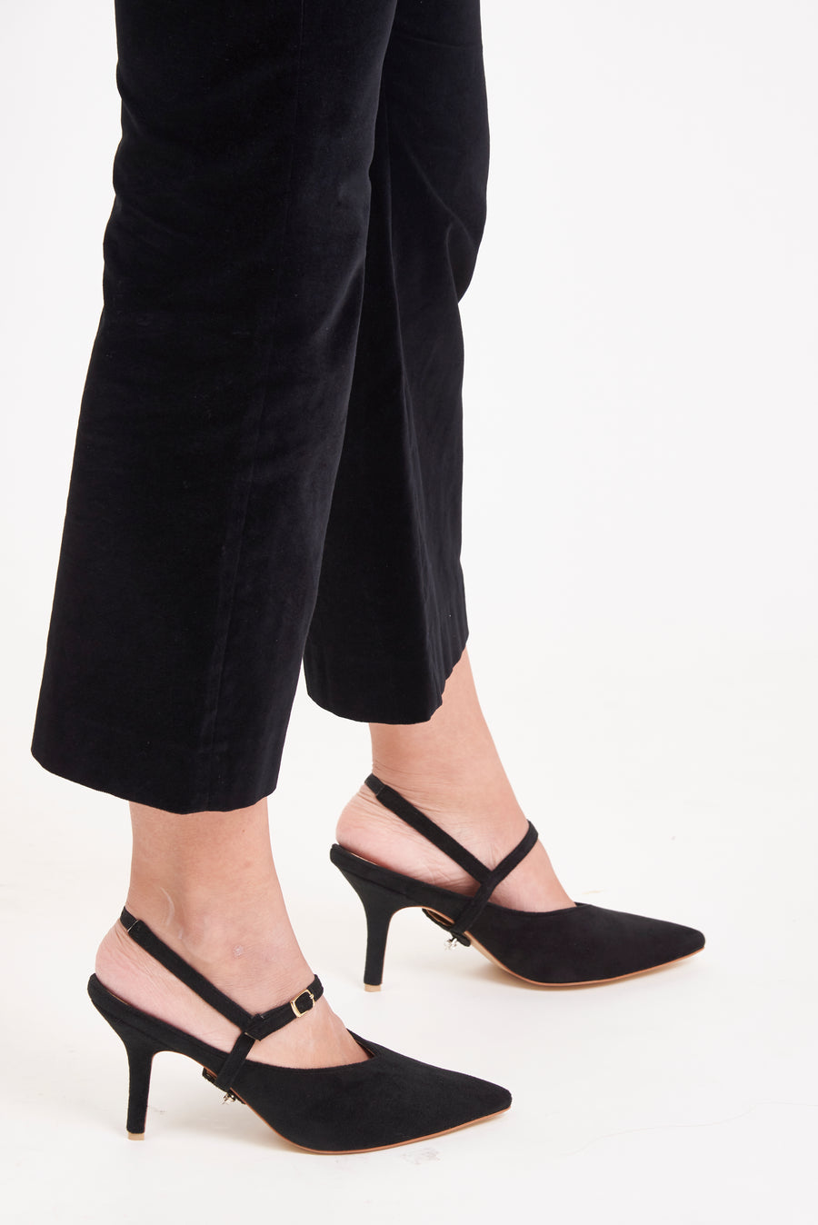 Vivian Pointy Heels- Black