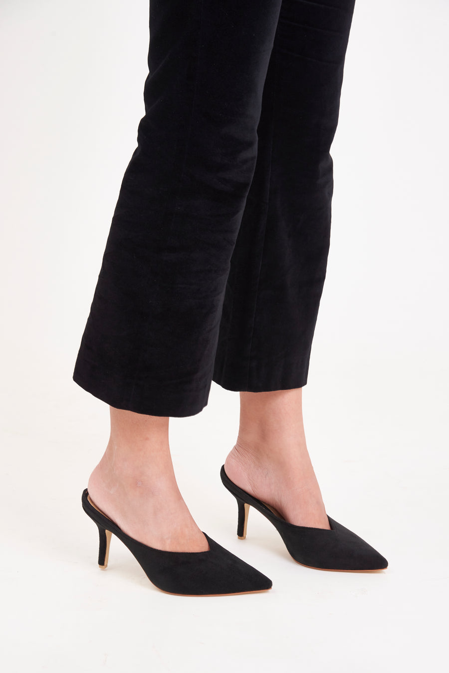 Vivian Pointy Heels- Black